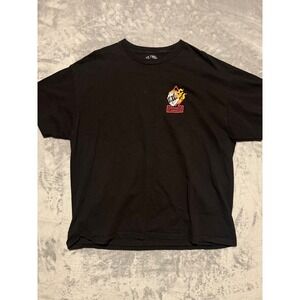 Crooked Clubhouse T-Shirt Mens 2X Black Biker Skeleton Chopper Graphic Tee